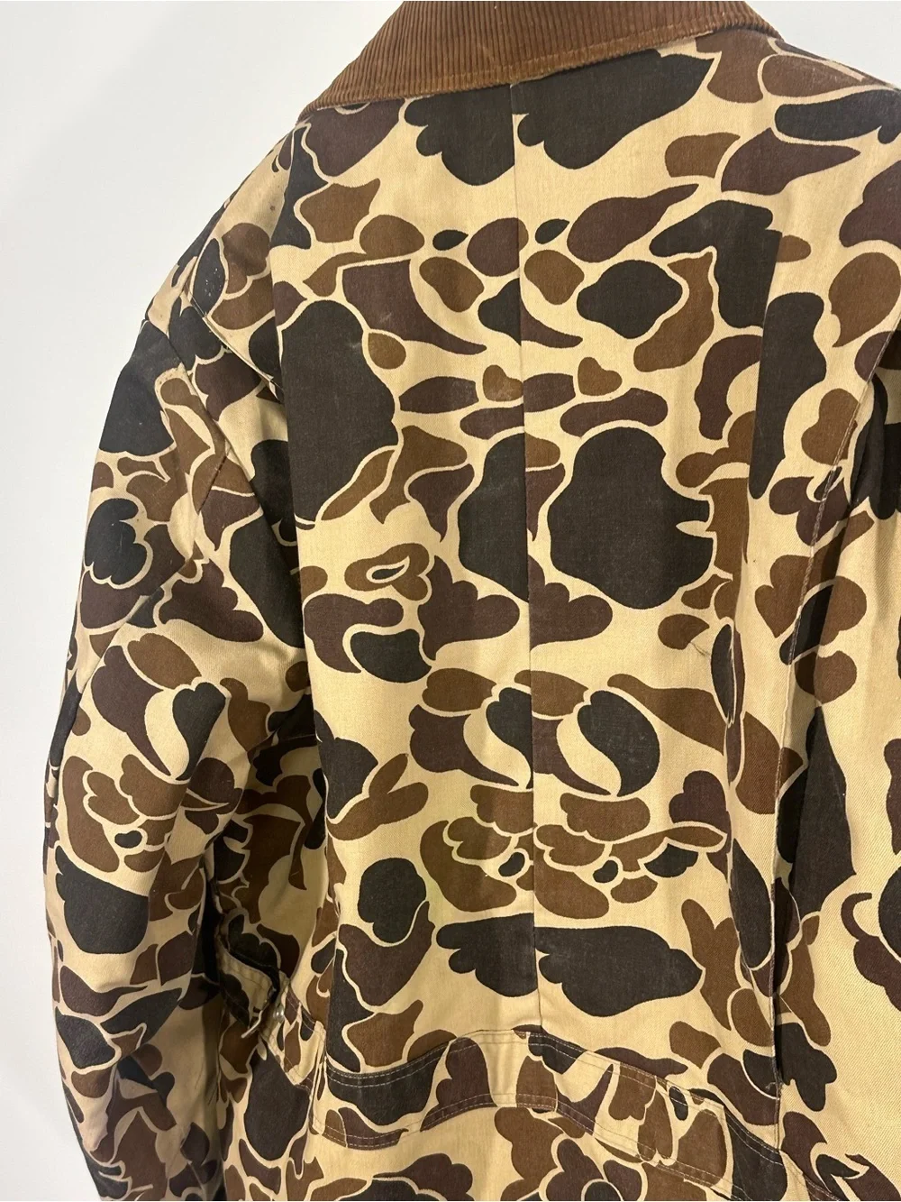 Vintage Walls Blizzard-Pruf Duck Camo Hunting Jacket USA Insulated Field Coat M